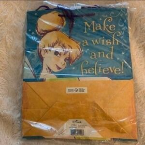 Bundle 6 NEW HALLMARK DISNEY TINKERBELL Gift bags